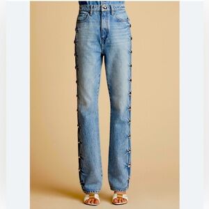 Khaite Studded Danielle Jeans